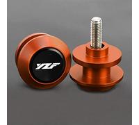 Rear Stand Slider Motorcycle CNC Swingarm Sliders Spools Screws For Y-AMAHA YZF600R Thundercat 1995-2006 2007 2008 2009 2010 2011 2012 2013 2014 2015(Orange)