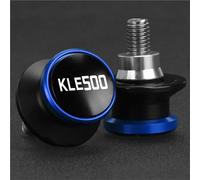 Rear Stand Slider Motorcycle Rear Wheel Rocker Swing Arm Parking Rack Swingarm 8MM For Kawasaki KLE500 KLE 500 1991 1992 1993 1994 1995 1996-2009(Blue A)