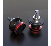Rear Stand Slider Motorcycle Swing Arm Spools Slider Stand Bobbins For H-onda CBR1000RRR CBR1100XX CBR125 CBR125R CBR150R CBR250 CBR250R 8MM(BlackRed)
