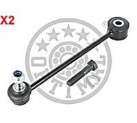 Rear Steel Stabiliser Rod Strut 2x OPTIMAL Fits VW Caddy 04-17 2K5505465A