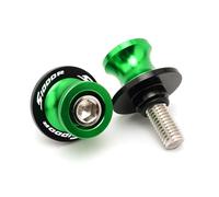 Rear swingarm slider screw For S1000R S1000RR S1000 S 1000 R RR 2009-2024 1 Pair Swingarm Spools Slider Screws Stand 8MM Bolts Motorcycle Accessories(S1000R Green)