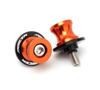 Rear swingarm slider screw For Tracer7 Tracer9 Tracer 900 700 7 9 Gt Universal Swingarm Spools Slider Screws Stand 6MM Motorcycle Accessories(Tracer Orange)