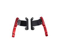 Rear Tail Armrest Passenger Handle Motocross Thickened Handrail Shelf for 250 390 250 390 2017-2023 Red