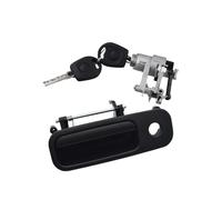 Rear Tail Gate Latch Lock for Galaxy for WGR 1995-2006 Tailgate Rear Outer Door Handle with 2 Keys 1J6827297G 1J6827565B(1 Set)