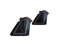 Rear Tail Indicator Pair LED Taillights For Suzuki For Swift 2006 2007 2008 2009-2016 Tail Light Taillamp Rear Lamp Brake Fog Turn Signal Light Assembly(Smoke With White)