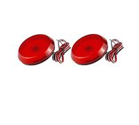 Rear Tail Lamp 2piece LED Brake Stop Warning Lamp Tail Rear Bumper Reflector Fog Lights Super Bright For Scion IQ 2008-up,For Scion XB 2011-up light cover(2piece RED LENS)