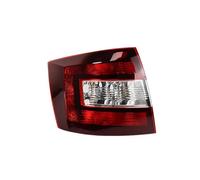 Rear Tail Lamp Assembly Car Accessories For Skoda For Spaceback 2014-2019 Tail Light Turn Signal Lamp Warning Brake Taillight Housing Cover Without Bulb(Black Left)