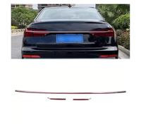 Rear Tail Lamp Car Through Taillights For Q5L Q7 A4L A6L 2019-2024 Through-flow Flashing Taillight Dynamic Streamer LED Decorative Light light cover(6L 19-24 Silver)
