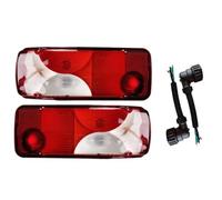 Rear Tail Light 1Pair 24V Truck Tail Lamp For Scania Truck R114 R124 R144 R420 R500 P400 P450 R730 G400 G460 1756754 1756751 Brake Lamp