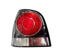 Rear Tail Light Assembly 1/2Piece Car Rear Bumper Tail Lights Brake Signal Lights For VW For POLO 9N 9N3 Hatchback 2005-2008 2009 2010 Rear Lights(Left Black Shell)
