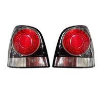 Rear Tail Light Assembly 1/2Piece Car Rear Bumper Tail Lights Brake Signal Lights For VW For POLO 9N 9N3 Hatchback 2005-2008 2009 2010 Rear Lights(1Pair Black Shell)