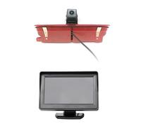 Rear Tail Light Car Brake Light Reversing Camera Rear View Camera for Doblo for Combo 2011-2017 With 4.3 Inch Display Screen