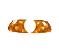 Rear Tail Light Car Front Corner Lights Left Right Clear Lens Turn Signal Lights Replacement For BMW 3 Series E46 Coupe 1998-2001(Orange)