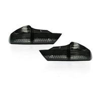 Rear Tail Light For City 2014 2015 2016 2017 2018 2019 LED Taillight Upgrade Modified DRL Dynamic Turn Signal Auto Accessories Brake Lamp(Black)