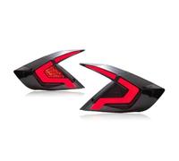 Rear Tail Light For Civic 10th Gen Sedan Upgrade Modified DRL Dynamic Turn Signal LED Taillight Brake Lamp(OneColor)