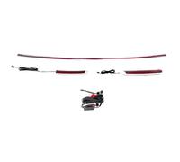 Rear Tail Light Lamp For A6L 2019-2021 Through Taillights With Chrome-Plated Strips Dynamic Flow Water Decoration Taillight