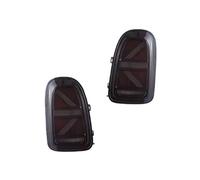 Rear Tail Light Lamp Lens Cover Set For BMW For MINI For F60 2014-2021 LED Auto Back Lamps Upgrade Dynamic Flashing Signal Light Tools Car Taillights Assembly(Brown one set)