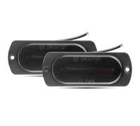 Rear Tail Light Lamps 1pc/2pcs 12led/15led Truck Side Marker Lights Trailer Turn Signal Lamp 12V 24V Tail Brake Driving Light For Car Lorry Pickup Bus