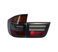Rear Tail Light Lens For BMW For X5 For E70 2007-2013 LED Tail Light Auto Rear Fog DRL Brake Turn Signal Lamp(Black)