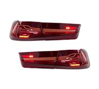 Rear Tail Light Pair For BMW 3 Series 2019-2023 G20&G80 M3 CSL LED Tail Light Lights(4PCS Red)