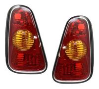 Rear Tail Light Rear Brake Tail Lights Lens Assembly Compatible for Mini R50 R52 R53 2001-2004 Replaces 63216935783, 63216935784, Direct Replacement Tail Lamp Without Reverse Light Function Left