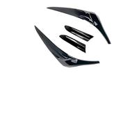 Rear Tail Light Rear Tail Lamp Decoration Trim Light Hoods ABS Black For Toyota For Camry 8th Eight-generation 2018-2021 DIY Decoration Cover Tail Lights