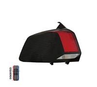Rear tail light with bulb holder LED red white black - left