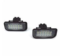 Rear Tail Lights Canbus LED License Number Plate Light Assembly For Mercedes For Benz Cclass W203 4Door 20012007 R230 W209 C209 A209 SL CLK Class(Pair)
