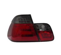 Rear Tail Lights For BMW 3 Series E46 318i 320 325 2001-2014 LED Modify The Brake Lights Reverse The Lights Turn Signal Pair Taillight Assembly Rear Lights(Black)