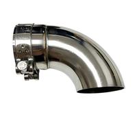 Rear Tail Throat Auto Parts Exhaust Pipe Suppressor Elbow Connection(45MM)