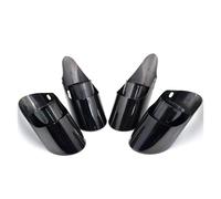 Rear Tail Throat Car Parts Exhaust Tailpipe Muffler Nozzle For Porsche For Macan S 2.9t 3.0t 2014-2024(19-23 Black)
