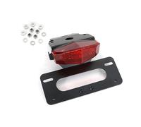Rear Tail Tidy Fender Eliminator Kit License Plate Holder Bracket Compatible With Kawasaki KLX150 KLX 125 D-TRACKER 125 2010-2022(Red)
