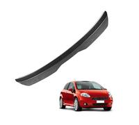 Rear Tail Wing Spoiler for Fiat Grande Punto 2007 2008 2009 2010, Car Rear Spoiler, Rear Trunk Roof Lip Spoiler, Exterior Modified Styling Accessories,B Carbon Fiber