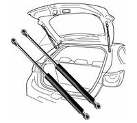 Rear Tailgate Boot Gas Struts for Audi R8 Coupe 2008-2012(OEM:420823359)-64.6cm, Boot Struts Shock Lift Support Replace