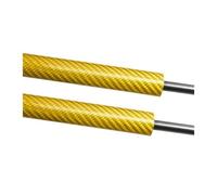 Rear Tailgate Boot Gas Struts Lift Support For 1989-1993 For Subaru For Legacy For BF5 Touring For Wagon Shock Absorber Car Boot Tailgate Struts(Carbon Fiber Yellow)