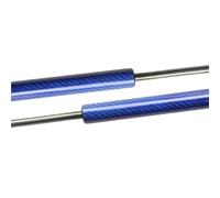 Rear Tailgate Boot Gas Struts Rear Tailgate Struts Trunk Boot Lift Supports Springs Rod Carbon Fiber Shock Absorber For SsangYong For Rodius 2012-2019 Gas Struts Tailgate(Blue carbon fiber)