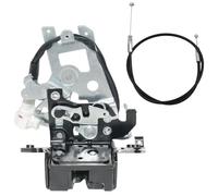 Rear Tailgate Boot Lock Latch Rear Trunk Hatch Tailgate Latch & Cable for Toyota for Sequoia 2001-2004 69301-0C010 Tailgate Liftgate Lock & Cable Rear Trunk Boot Lid
