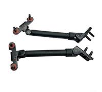 Rear Tailgate Door Support Rods for Koleos 2008-2016, Heavy Gauge Steel, Self-Cleaning Piston, 1 Pair Black