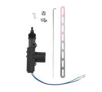 Rear Tailgate Lock 2/5 Wire Universal Car Electric Remote Central Door Lock Actuator Auto 12V Heavy-Duty Power Locking System Single Gun Type Kit(2 Wire)