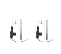 Rear Tailgate Lock 2/5 Wire Universal Car Electric Remote Central Door Lock Actuator Auto 12V Heavy-Duty Power Locking System Single Gun Type Kit(2 Wire 2Piece)