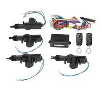 Rear Tailgate Lock Latch Universal Car Door Lock Keyless Entry Remote Central Control Locking Kit With Trunk Release Button