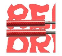 Rear Tailgate Struts 2Pieces Rear Tailgate Damper For MG4 For EV Hatchback 2022-2025 Trunk Boot Gas Charged Struts(Red Carbon Fiber)