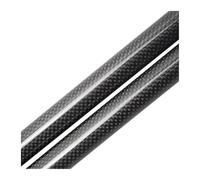 Rear Tailgate Struts 2Pieces Tailgate Assist Shock Strut For Toyota For Hilux For 8th 2015-2024 4x4 Pickup Truck Rear Door Lift Support Rod(Black carbon fiber)