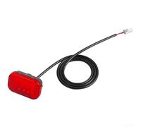 Rear Taillight Bracket Kit for KuKirin G2 masters Electric Scooter, ABS Plastic Mudguard with Sturdy Metal Support Frame, Waterproof Night(B)