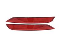 Rear Taillight Reflector Compatible With VW For Polo 2014 2015 2016 2017 Rear Bumper Reflective Sequins Light Anti-collision Lens Car Accessories