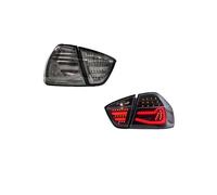 Rear taillights Pair Taillight assembly For 2006-2012 for BMW E90 325i 328i 3-Series for Sedan Modify the brake lights, for reverse the lights，turn for signal(06-08 black)