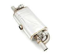 Rear Tailpipe 2"/2.5"/3'' Inch T Shape One In Two Exhaust Muffler Dump Valve Exhaust Cutout Universal Car Exhaust Tailpipe(3.0inch)