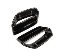 Rear Tailpipe For BMW 5 Series G30 G31 525 530 528 Square Tailpipe Cover 1 Pair Stainless Steel Exhaust Nozzle Tailpipe Cover Car Exhaust Tailpipe(Black)