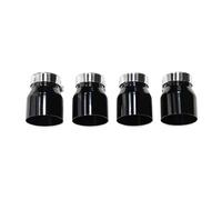 Rear Tailpipe For BMW F87 M2 F80 M3 F82 F83 M4 Direct Plug Exhaust Tip Muffler Tip Tailpipe Nozzle Exhaust Tips Car Exhaust Tailpipe(Black)