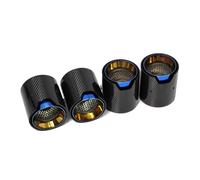 Rear Tailpipe For BMW M2 M3 M4 Exhaust Tip F80 F82 F83 F87 Tuning MP Carbon Fiber Tailpipe Stainless Steel Muffler 4 Pieces Car Exhaust Tailpipe(Carbon Fiber C)